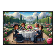 Victoriaans Children's Garden Tea Party