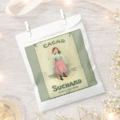Victoriaans chocolade Kiss Girl Sugar Bedankzakje (Geknipt)