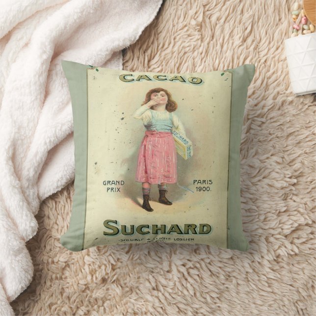 Victoriaans chocolade Kiss Girl Sugar Kussen (Deken)