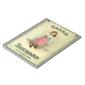 Victoriaans chocolade Kiss Girl Sugar Notitieboek (Linkerzijde)