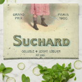 Victoriaans chocolade Kiss Girl Sugar Theedoek (Gevouwen)