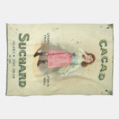 Victoriaans chocolade Kiss Girl Sugar Theedoek (Horizontaal)