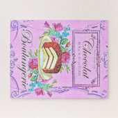 Victoriaans chocoladetak legpuzzel (Horizontaal)