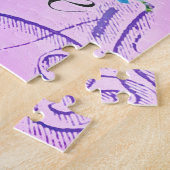 Victoriaans chocoladetak legpuzzel (Zijkant)