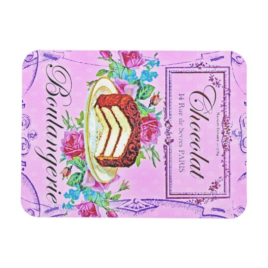 Victoriaans chocoladetak magneet (Horizontaal)