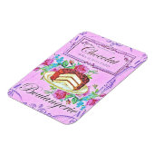 Victoriaans chocoladetak magneet (Linkerzijde)