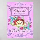 Victoriaans chocoladetak poster (Voorkant)