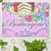 Victoriaans chocoladetak theedoek (Gevouwen)