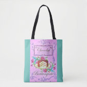 Victoriaans chocoladetak tote bag (Voorkant)