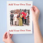 Victoriaans CHRISTMAS CAROL SINGERS Flyer (Hand)