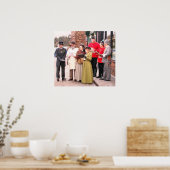 VICTORIAANS CHRISTMAS CAROL SINGERS POSTER (Keuken)