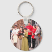 VICTORIAANS CHRISTMAS CAROL SINGERS SLEUTELHANGER (Voorkant)