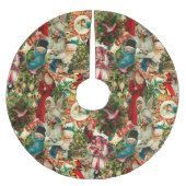Victoriaans CHRISTMAS COLLAGE Kerstboom Rok (Voorkant)