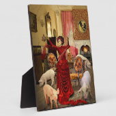 Victoriaans Circe Fotoplaat (Zijkant)