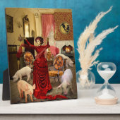 Victoriaans Circe Fotoplaat (Zijkant)