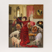 Victoriaans Circe Legpuzzel (Verticaal)