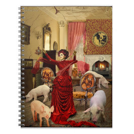 Victoriaans Circe Notitieboek