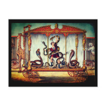 Victoriaans circus tentoonstelling