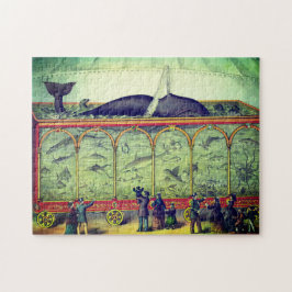Victoriaans circus tentoonstelling legpuzzel