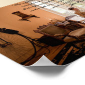 Victoriaans citaat-natuur van huis poster (Hoek)