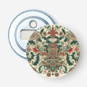 Victoriaans/Classic/Vintage Kerst Button Flesopener