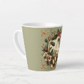 Victoriaans/Classic/Vintage Kerst Latte Mok (Linkerhoek)