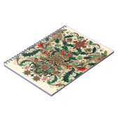 Victoriaans/Classic/Vintage Kerst Notitieboek (Linkerzijde)