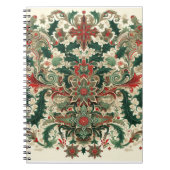 Victoriaans/Classic/Vintage Kerst Notitieboek (Voorkant)