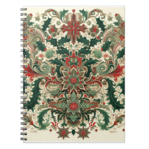 Victoriaans/Classic/Vintage Kerst Notitieboek