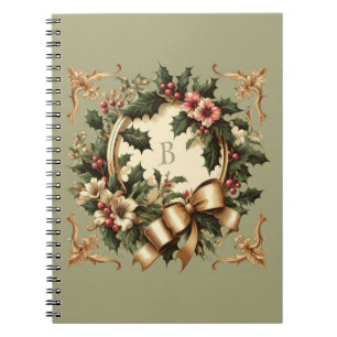 Victoriaans/Classic/Vintage Kerst Notitieboek