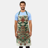 Victoriaans/Classic/Vintage Kerst Schort (Gedragen)