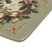 Victoriaans/Classic/Vintage Kerst Snijplank (Hoek)