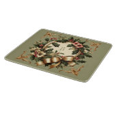 Victoriaans/Classic/Vintage Kerst Snijplank (Hoek)