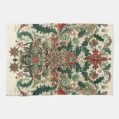 Victoriaans/Classic/Vintage Kerst Theedoek (Horizontaal)