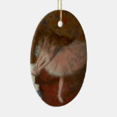  Victoriaans Coquette Forain Ballerina Keramisch Ornament (Rechts)