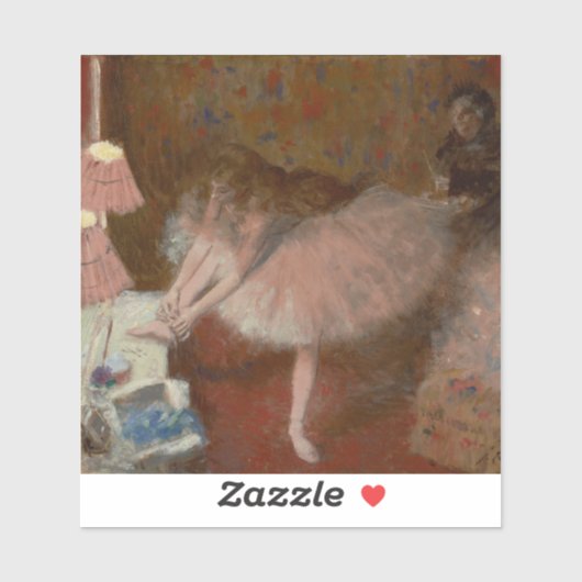  Victoriaans Coquette Forain Ballerina Sticker (Vel)