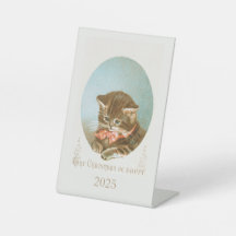  Victoriaans Coquette Kerstkat