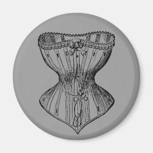 Victoriaans corset Magneet