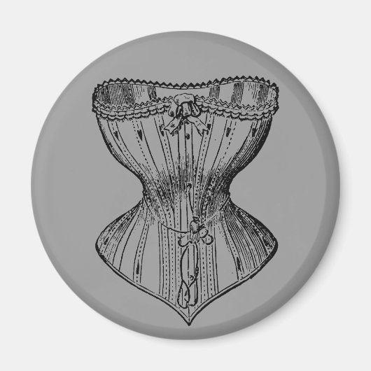  Victoriaans corset Magneet (Voorkant)