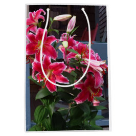 Victoriaans Cottage Pink Lilies - Martha's wijngaa Medium Cadeauzakje