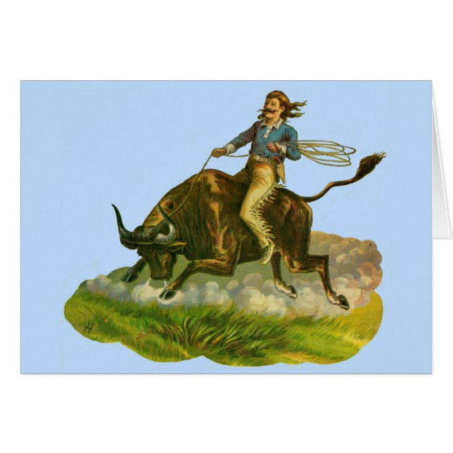 Victoriaans cowboystier (Voorkant Horizontaal)