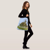 Victoriaans cowboystier crossbody tas (Op model)