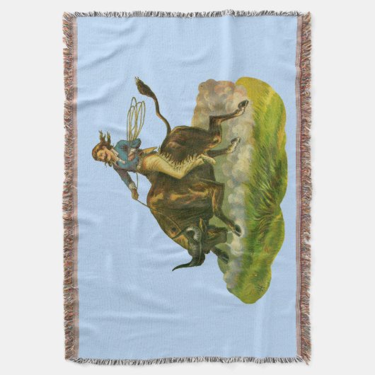 Victoriaans cowboystier deken (Voorkant Verticaal)