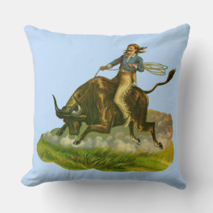 Victoriaans cowboystier kussen