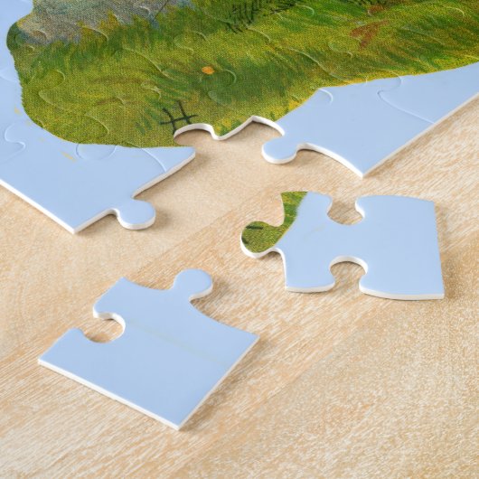 Victoriaans cowboystier legpuzzel (Zijkant)