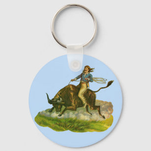 Victoriaans cowboystier sleutelhanger