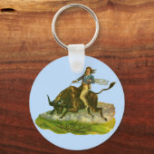 Victoriaans cowboystier sleutelhanger (Voorkant)