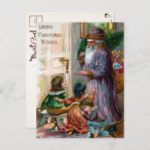 Victoriaans Creepy kerstkerstkerstkerstkerstBriefk Briefkaart