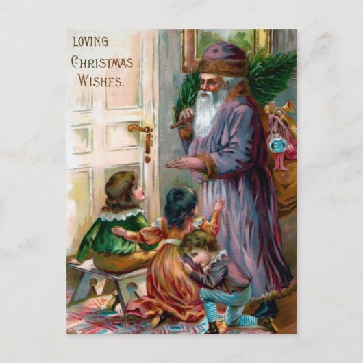 Victoriaans Creepy kerstkerstkerstkerstkerstBriefk Briefkaart (Voorkant)