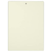 Victoriaans crème en roze rozen klembord (Achterkant)